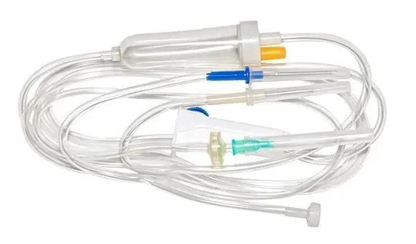 Пристрій для вливання кровозамінників та інфузійних розчинів одноразового використання ПР, з фільтром, стерильний, Taipan – Pharm